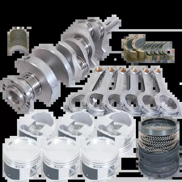 Eagle Buick 3.8L V6 3.400in Ext Balance Crank 5.967in H-Beam 3.830in Pistons Rotating Assembly